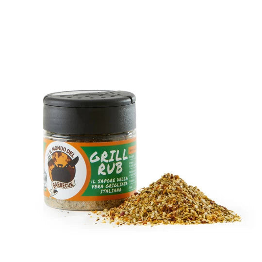 GRILL RUB - IL SAPORE DELLA GRIGLIATA MEDITERRANEA - MDB 100gr